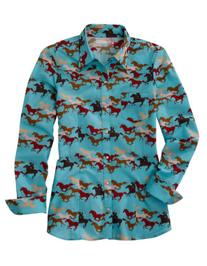 Women's Wild Mustang Shirt - Tin Haul