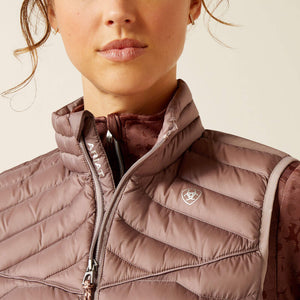 Women's Ideal Down Vest in Purple Dove- Ariat