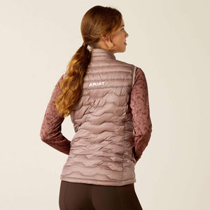 Women's Ideal Down Vest in Purple Dove- Ariat