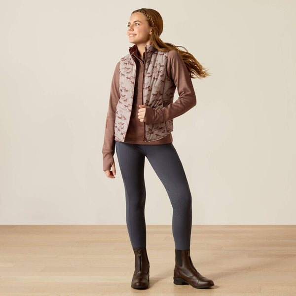 Girl's Bella Reversible Insulated Vest - Ariat