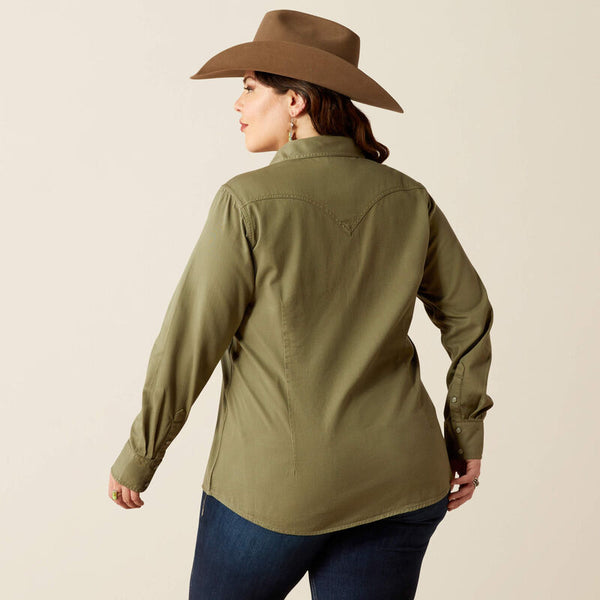 Women's Long Sleeve Snap Shirt - Ariat