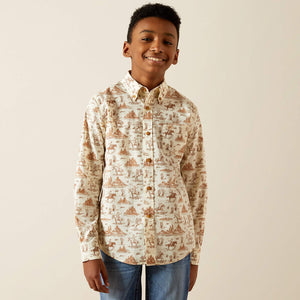 Boy's Saint Classic Fit Shirt - Ariat