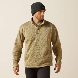 Men's Caldwell 1/4 Button Sweater - Ariat