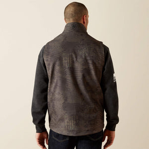 Men's Patriot Flag Softshell Vest - Ariat