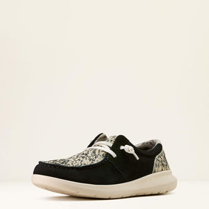 Women's Hilo Black Suede Shoe - Ariat