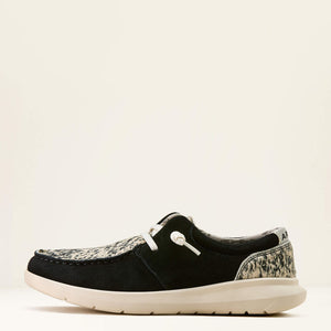 Women's Hilo Black Suede Shoe - Ariat