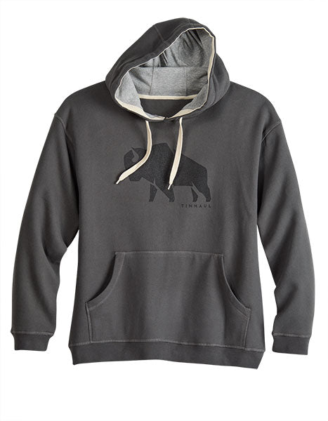 Men's Buffalo Hooded Sweatshirt - Tin Haul