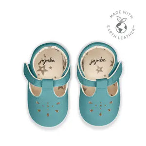 Mary Jane Crystal Blue Eco Step  - JuJuBe