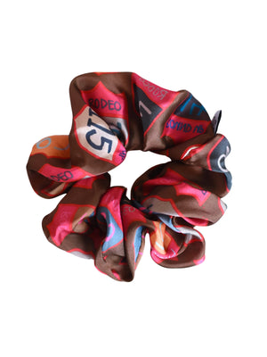 Western Design Hair Scrunchie - Tirzah Lane Art