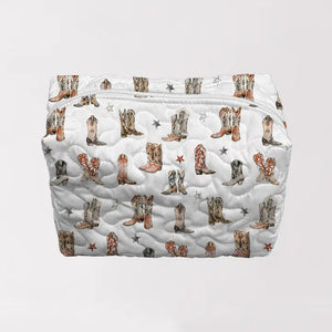Thunderbird Boots Neutral Makeup Bag - Ida Mae Home