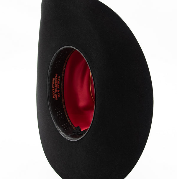 10X Black Top Hand Felt Hat - Rodeo King