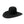 10x Black Open Crown Felt Hat - Rodeo King