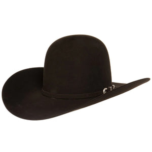 10X Chocolate Open Crown Hat - American Hat Co.