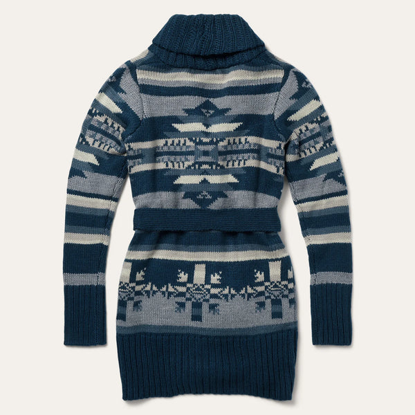 Women's Aztec Indigo Sweater - Stetson