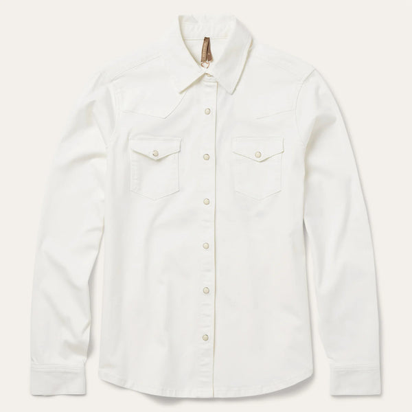 WOMENS L/S BOYFRIEND SHIRT - STETSON