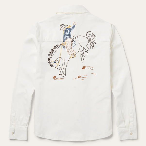 WOMENS L/S BOYFRIEND SHIRT - STETSON