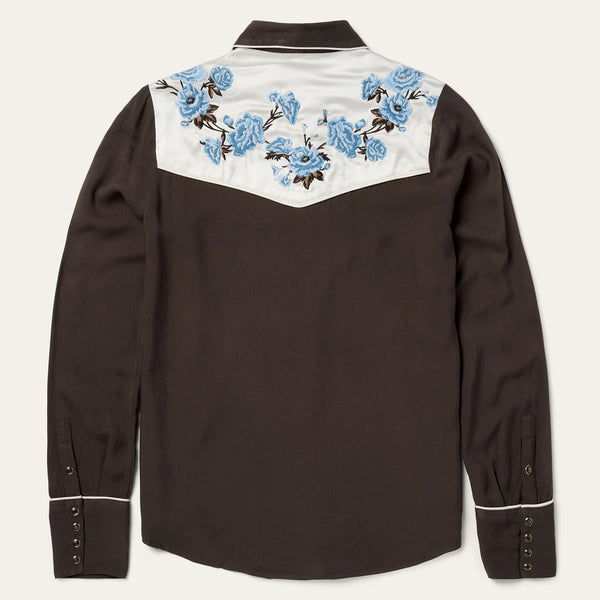 Women's L/S Embroidered Western Blouse - Stetson