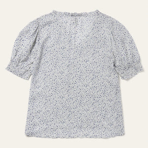 back of Stars Peasant Blouse by Stetson