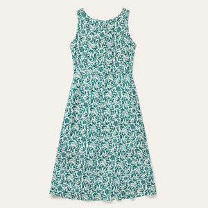 1609 Jade Floral Challis Dress - Stetson