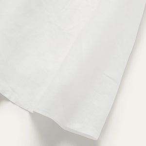 Tonal White Linen Dress - Stetson