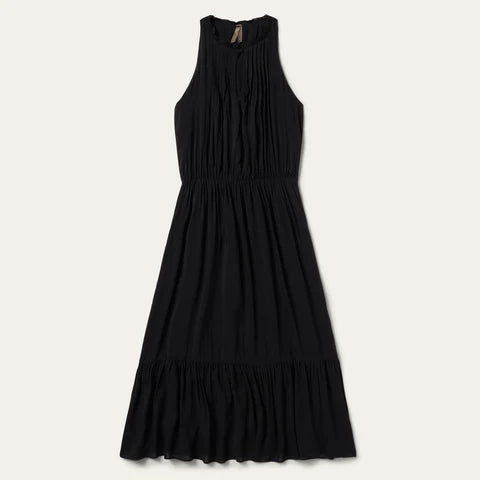 Sleeveless Black Prairie Dress - Stetson