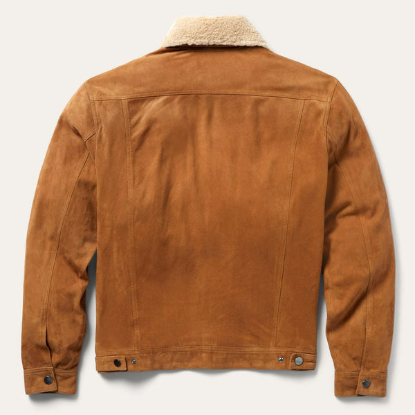 Vintage Tan Suede W/Shearling