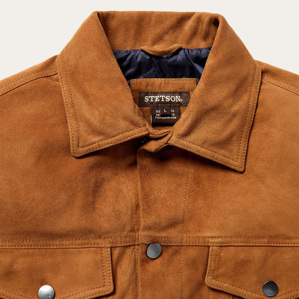 Vintage Tan Suede W/Shearling