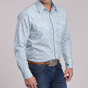 Men's Victorian Floral Shirt - Stetson