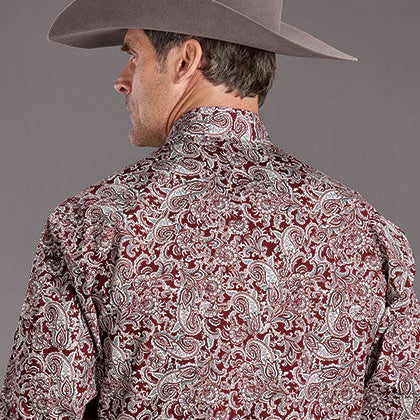 Men's Paisley Snap Shirt - Stetson