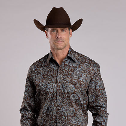Men's Paisley Shirt - Stetson