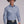 Men's L/S Steel Blue Filigree Print Shirt - Stetson