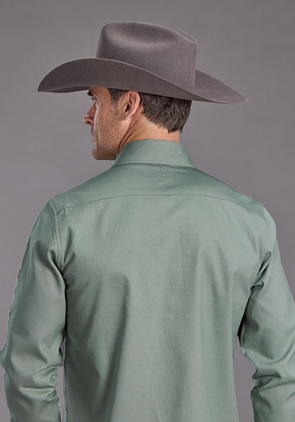 Men's Brushed Twill Shirt - Stetson