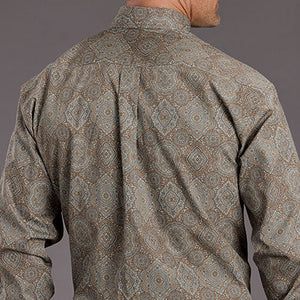 Men's Victorian Paisley Shirt - Stetson