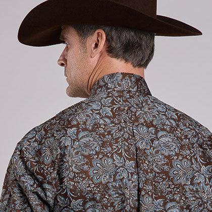 Men's Fall Paisley Shirt - Stetson