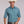 Men's Teal Filigree Print Short Sleeve - Stetson