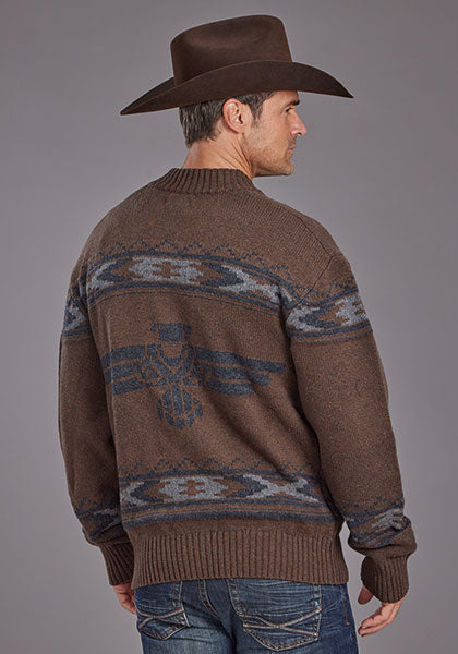 Men's Wool Blend Cardigan - Stetson