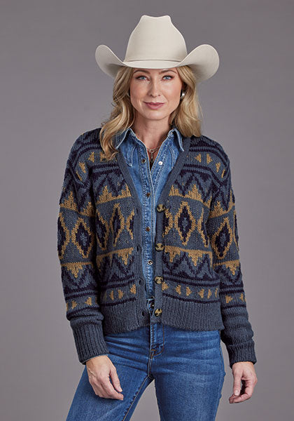 Womens Cropped Cardigan - Stetson