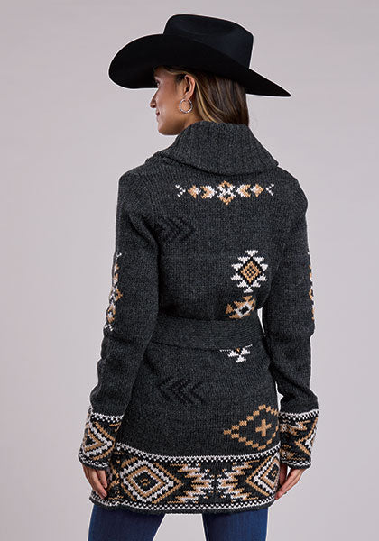 Women's Aztec Design Sweater - Stetson
