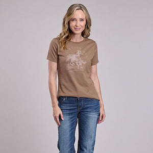 Women's Female Horserider Tee - Stetson