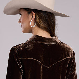 Women's Velvet Western Shirt - Stetson