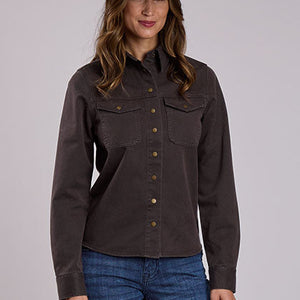 Women's Embroidery Denim Shirt - Stetson