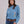 Women's Oversized Blouse W/Floral - Stetson