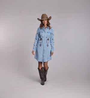Women's Lyocell Denim Dress - Stetson