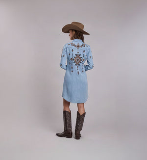 Women's Lyocell Denim Dress - Stetson
