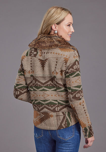 Women's Aztec Print Blazer - Stetson