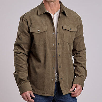 Men's Corduroy Shirt Jacket - Stetson