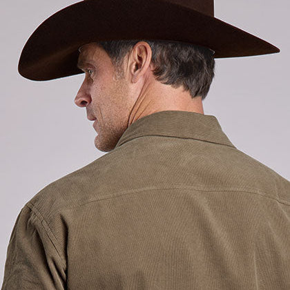 Men's Corduroy Shirt Jacket - Stetson