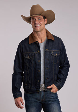 Men's Raw Denim Jacket - Stetson