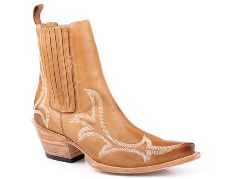 Gold Calf Vamp Boots - Stetson