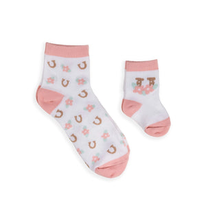 Mama & Me Socks Set Bloomin' Boot  - JuJuBe